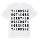 Taborsberg ordlek t-shirt