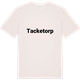 Vintage White t-shirt med Tacketorp fetstil t-shirt