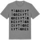 Mid Heather Gray t-shirt med Tägneby ordlek t-shirt