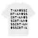 Takmossen ordlek t-shirt