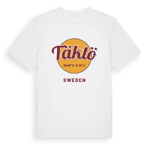 Täktö cirkel t-shirt – ekologisk bomull t-shirt från Pinshirt