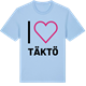 Blue Soul t-shirt med Jag älskar Täktö t-shirt stort tryck