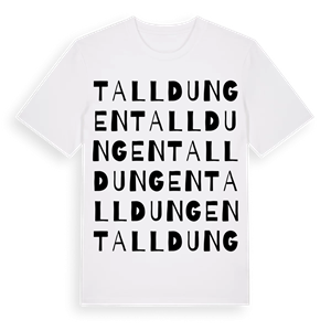 Talldungen ordlek t-shirt – ekologisk bomull t-shirt från Pinshirt