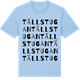 Blue Soul t-shirt med Tällstugan ordlek t-shirt