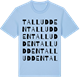Blue Soul t-shirt med Talludden ordlek t-shirt
