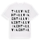 Tallviken ordlek t-shirt
