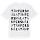 Tämpersmåla ordlek t-shirt