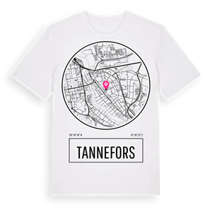Tannefors t-shirt – ekologisk bomull t-shirt från Pinshirt