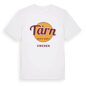 Tärn cirkel t-shirt – ekologisk bomull t-shirt från Pinshirt