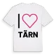 Jag älskar Tärn t-shirt stort tryck