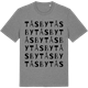Mid Heather Gray t-shirt med Tåsby ordlek t-shirt
