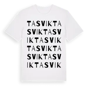 Tasvik ordlek t-shirt – ekologisk bomull t-shirt från Pinshirt