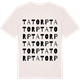Vintage White t-shirt med Tatorp ordlek t-shirt