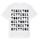 Tegeltorpet ordlek t-shirt