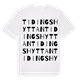 Tidingshyttan ordlek t-shirt