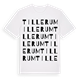 Tillerum ordlek t-shirt