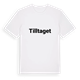 Tilltaget fetstil t-shirt