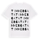 Timmergata ordlek t-shirt