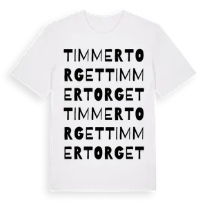 Timmertorget ordlek t-shirt – ekologisk bomull t-shirt från Pinshirt