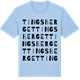 Blue Soul t-shirt med Tingsberget ordlek t-shirt