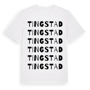 Tingstad ordlek t-shirt – ekologisk bomull t-shirt från Pinshirt