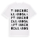 Tinnerö Eklandskap ordlek t-shirt