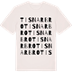Vintage White t-shirt med Tisnarbro ordlek t-shirt