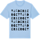 Blue Soul t-shirt med Tjäderberget ordlek t-shirt