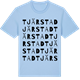 Blue Soul t-shirt med Tjärstad ordlek t-shirt
