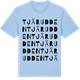 Blue Soul t-shirt med Tjärudden ordlek t-shirt