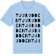 Blue Soul t-shirt med Tjurudden ordlek t-shirt