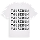Tjuserum ordlek t-shirt