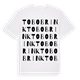 Tobobrink ordlek t-shirt