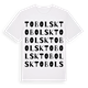 Tobolsk ordlek t-shirt