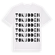 Tokudden ordlek t-shirt