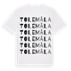Tolemåla ordlek t-shirt