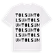 Tolsum ordlek t-shirt