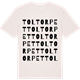 Vintage White t-shirt med Toltorpet ordlek t-shirt