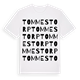 Tommestorp ordlek t-shirt