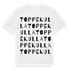 Toppekulla ordlek t-shirt