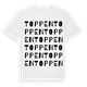 Toppen ordlek t-shirt