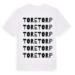 Toretorp ordlek t-shirt – ekologisk bomull t-shirt från Pinshirt