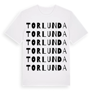 Torlunda ordlek t-shirt – ekologisk bomull t-shirt från Pinshirt