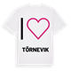 Jag älskar Törnevik t-shirt stort tryck
