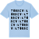 Blue Soul t-shirt med Törnevik ordlek t-shirt
