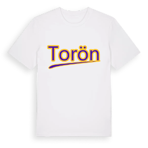 Torön baseball t-shirt – ekologisk bomull t-shirt från Pinshirt