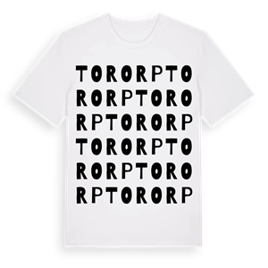 Tororp ordlek t-shirt – ekologisk bomull t-shirt från Pinshirt