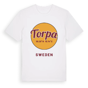 Torpa cirkel t-shirt – ekologisk bomull t-shirt från Pinshirt
