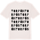 Vintage White t-shirt med Torpön ordlek t-shirt