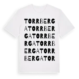 Torrberga ordlek t-shirt – ekologisk bomull t-shirt från Pinshirt